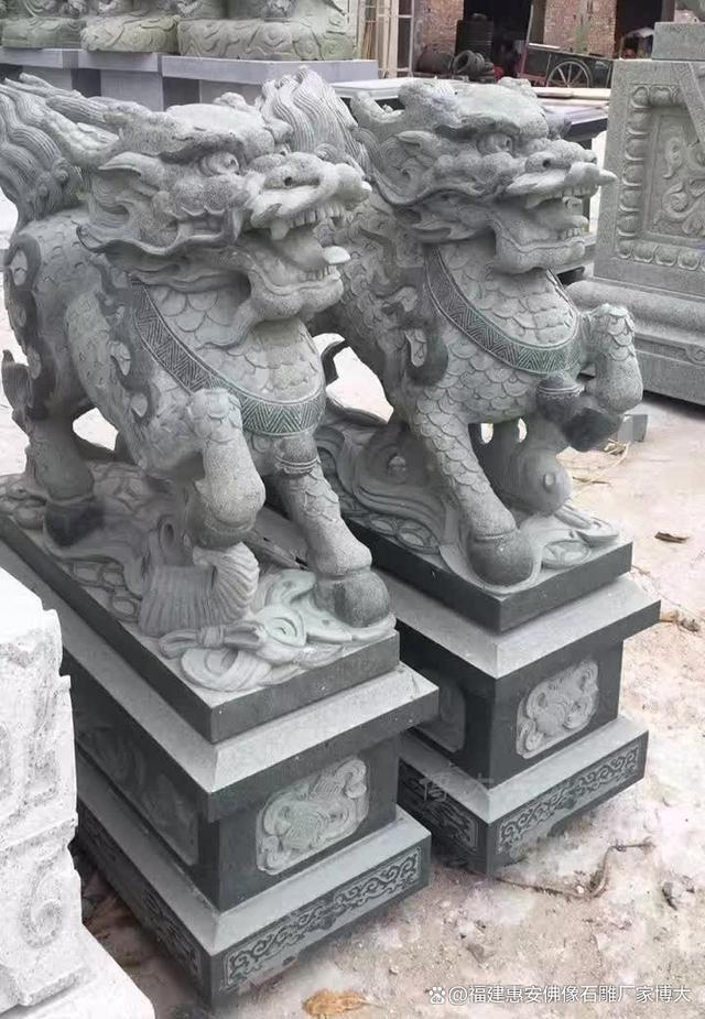 详解：最佳摆放点与注意事项凯发k8石雕麒麟安放位置(图3)